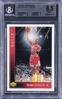 1993-94 Upper Deck #23 Michael Jordan - BGS NM-MT+ 8.5
